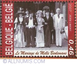 Image #1 of 0,46 Euro 2007 - Popular Theater - Le Mariage de Mlle Beulemans by Frantz Fonson and Fernand Wicheler