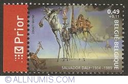 Image #1 of 0,49 + 0,11 Euro 2004 - Salvador Dalí - The Charming of St. Anthony