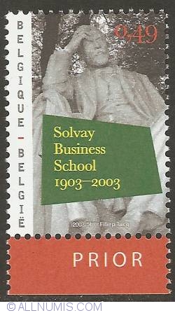 Image #1 of 0,49 Euro 2003 - Centennial of Solvay Business School