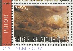 0,49 Euro 2003 - Minerals - Baryte