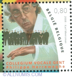 0.80 Euro 2008 - Music - Collegium Vocale - Philippe Herreweghe