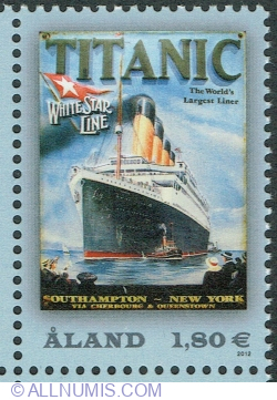 Image #1 of 1.80 € 2012 - Titanic