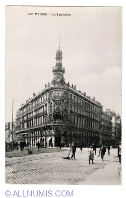 Madrid - Former Headquarters of the Insurance Company La Equitativa (1920)
