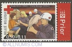 0,50 + 0,11 Euro 2004 - Red Cross