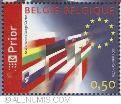 Image #1 of 0,50 Euro 2004 - New European Members (Prior at left)