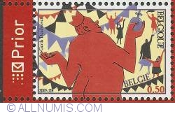 0,50 Euro 2005 - 200th Anniversary of H. C. Andersen - The Emperor's New Clothes