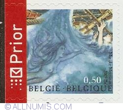 Image #1 of 0,50 Euro 2005 - 200th Anniversary of  H. C. Andersen - The Little Mermaid