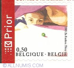 Image #1 of 0,50 Euro 2005 - 200th Anniversary of  H. C. Andersen - The Princess and the Pea
