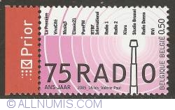 0,50 Euro 2005 - 75 Years of Belgian Radio