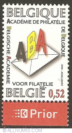 Image #1 of 0,52 Euro 2006 - Belgian Academy for Philately