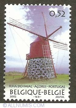 Image #1 of 0,52 Euro - Windmill on Ilha do Faial - Açores