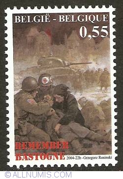 0,55 Euro 2004 - Remember Bastogne - War Victims