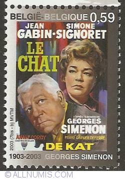 Image #1 of 0,59 Euro 2003 - Georges Simenon - Le Chat