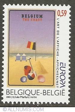 0,59 Euro 2003 - The Belgian Coast