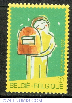 "1" 2009 - Stamp Day - Mail Moment