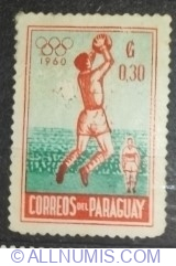 0,30 Guaranies 1960 - Olympics Rome