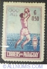 0,50 Guaranies 1960 - Olympics Rome