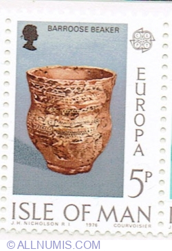 Image #1 of 5 Pence 1976 - Barroose Beaker, Bronze age