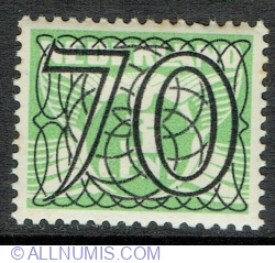 70 Cents 1940 - Overprint