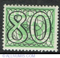 80 Cents 1940 - Overprint