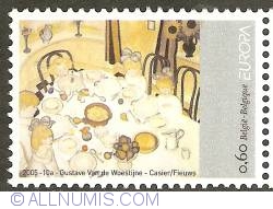 0,60 Euro 2005 - Gustave Van de Woestijne - Children's Table
