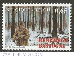 Image #1 of 0,65 Euro 2004 - Remember Bastogne - Battle of the Bulge