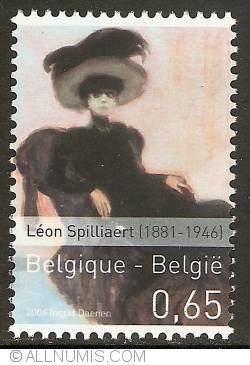 Image #1 of 0,65 Euro 2006 - Léon Spilliaert - The Lady with the Hat