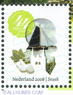 44 Euro cent 2008 - Sneek