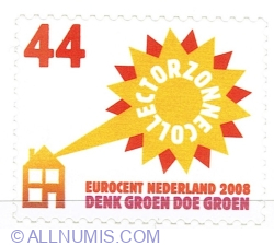 Image #1 of 44 Euro cent 2008 - Solar Energy