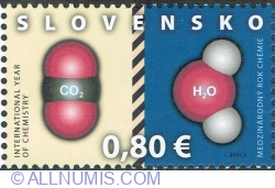 0.80 Euro 2011 - International Year of Chemistry
