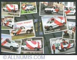2 x 3 Europe 2013 - Pick-up Trucks from Belgian Post
