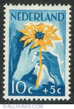 Image #1 of 10 + 5 Cent 1949 - Sun Flower