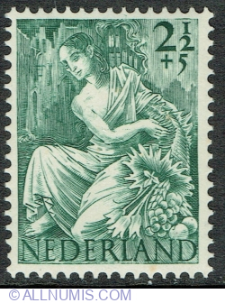 Image #1 of 2 1/2 + 5 Cent 1946 - Ajutorul National