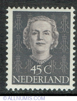 Image #1 of 45 Cents 1949 - Queen Juliana