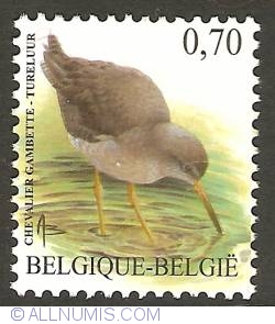 Image #1 of 0,70 Euro 2002 - Common Redshank