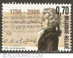 0,70 Euro 2006 - Wolfgang Amadeus Mozart