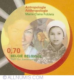 Image #1 of 0,70 Euro 2007 - Anthropology - Marie-Claire Foblets