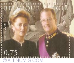 Image #1 of 0,75 Euro 2005 - 175 Years of Independence - Royal Couple