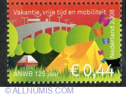 Image #1 of 0.44 Euro 2008 - 125 years ANWB