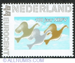 Image #1 of 44 Euro cent 2008 - 100 de ani NBFV