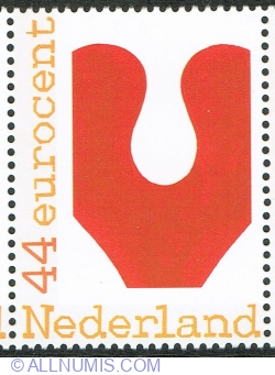 Image #1 of 44 Euro cent 2008 - Alegerea Țărilor de Jos: dragostea