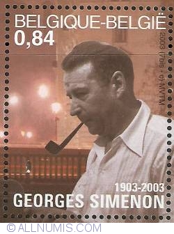 Image #1 of 0,84 Euro 2003 - Georges Simenon