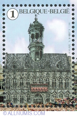 "1" 2015 - Grand Place of Mons: City Hall