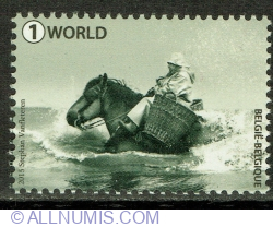 Image #1 of 1 World 2015 - Shrimp fishing on horseback