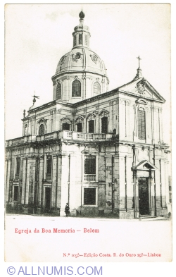Image #1 of Belem - Egreja da Boa Memoria (1920)