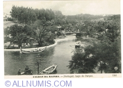 Caldas da Rainha - Lake of the park (1920)