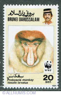 20 Sen 1991 - Proboscis Monkey