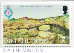 Image #1 of 7 Pence 1980 - Conglomerate Arch...Langness