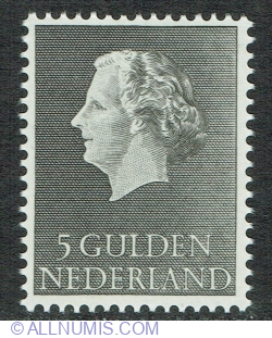 Image #1 of 5 Gulden 1954 - Regina Juliana