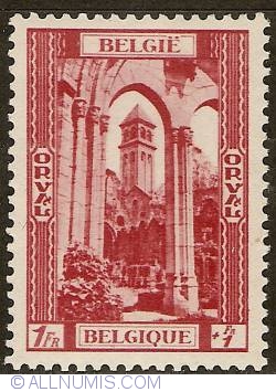 Image #1 of 1 + 1 Franc 1939 - Orval Abbey